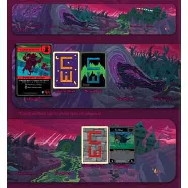 Adventure Time: Card Wars - DarkLands Playmat