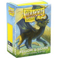 100 Dragon Shield Matte : Yellow & Silver 0