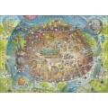 Puzzle - Funky Zoo Cosmic Habitat - 1000 Pièces 2