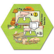 Keyflower - Promo Tiles - Pig Shelter