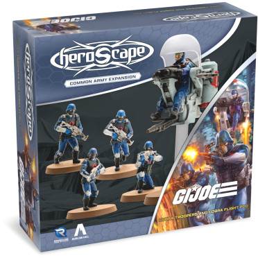 G.I. JOE Heroscape: COBRA Troopers & COBRA Flight Pod Common Army Expansion