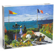 Puzzle - Claude Monet - Garden at Sainte-Adresse - 1000 pi&egrave;ces
