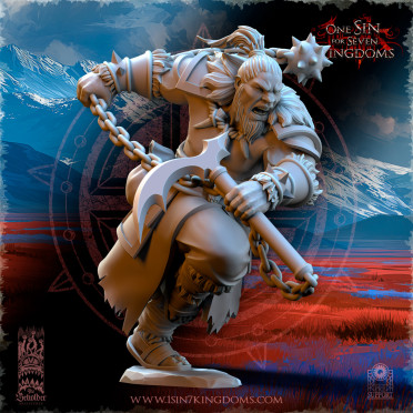 The Beholder Miniatures - Astarii - Altan, Oger Boss