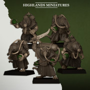 Highlands Miniatures - Sewer Vermin - Vermine Poison Porters