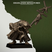 Highlands Miniatures - Sewer Vermin - Vermin Warlock