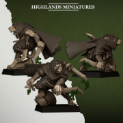 Highlands Miniatures - Sewer Vermin - Vermin Assassins