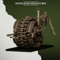 Highlands Miniatures - Sewer Vermin - Vermin Wheeled Enginer 0