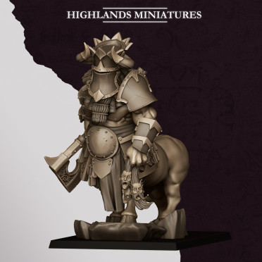 Highlands Miniatures - Sons Of Marduk - Kusarikku, Great Marduk Minotaure