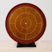 Woodestic Crokinole Tournament Set (Walnut - Crimson)