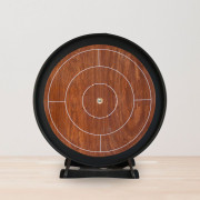 Woodestic Crokinole Mini Set (Walnut  Ebony)