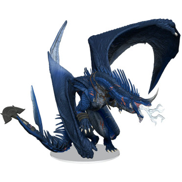 D&D Icons of the Realms: Anthradusk Ancient Blue Dragon