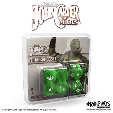 John Carter of Mars: Thark Dice Set