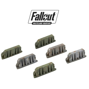 Fallout Wasteland Warfare: Terrain Expansion - Military Barricades