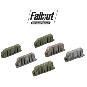 Fallout Wasteland Warfare: Terrain Expansion - Military Barricades