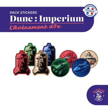 Dune Imperium : L'Avènement d'Ix - Pack de stickers