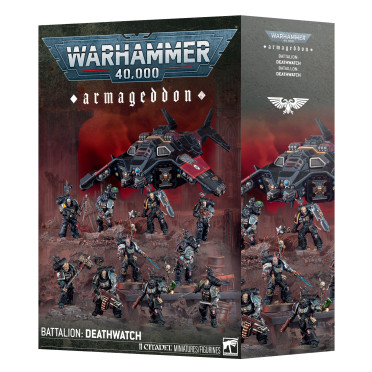 W40K : Armageddon - Bataillon Deathwatch