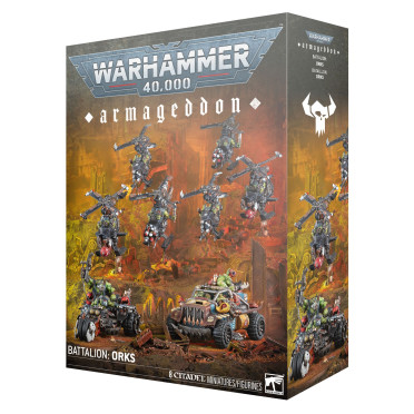 W40K : Armageddon - Bataillon Orks
