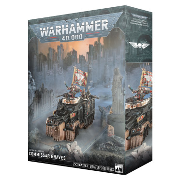 W40K : Astra Militarum - Commissar Graves