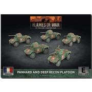 Flames of War - Blitzkrieg - Panhard AMD Deep Recon Platoon