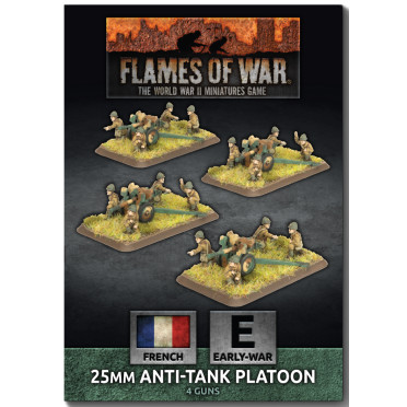 Flames of War - Blitzkrieg - Hotchkiss 25mm Anti-tank Platoon