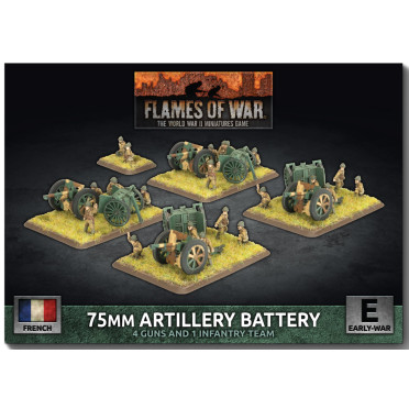 Flames of War - Blitzkrieg - 75mm Artillery Battery
