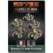 Flames of War - Blitzkrieg - Renault FT Tank Platoon