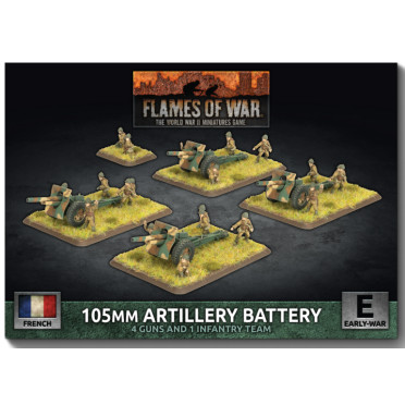 Flames of War - Blitzkrieg - 105mm Artillery Battery
