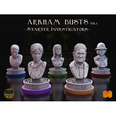 Lovecraft Investigator Busts Vol.5 – Starter Investigators