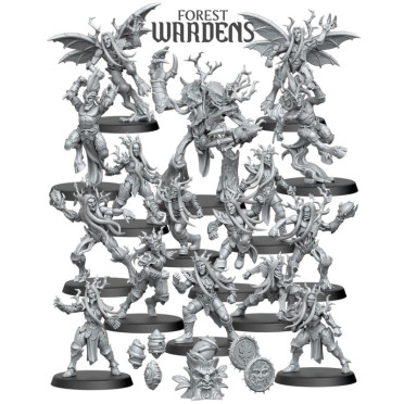 Forest Wardens - Équipe d'Elfes Sylvain