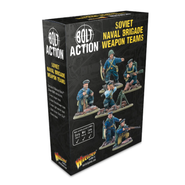 Boite de Bolt Action - Soviet - Naval Brigade Weapon Teams
