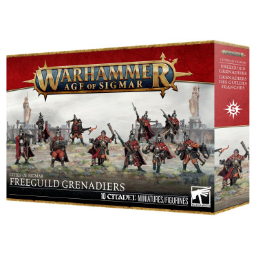 Boite de Age of Sigmar : Cities of Sigmar - Grenadiers des Guildes Franches