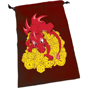 Boite de Dice Bag: Red Dice Dragon