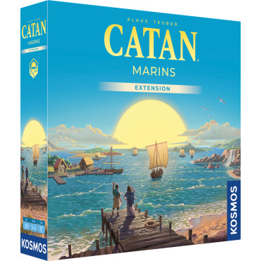 Boite de Catan - Extension Marins - Occasion
