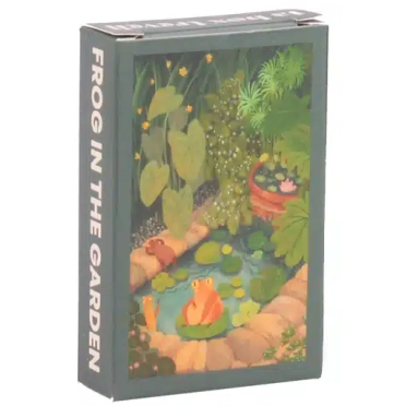 Boite de Mini puzzle - Frog in the Garden - 99 pièces