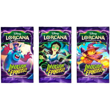 Boite de Lorcana - Booster Invasion Epineuse!