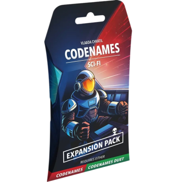 Boite de Codenames Sci-Fi Expansion Pack