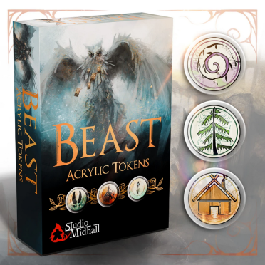 Boite de Beast: Acrylic Tokens