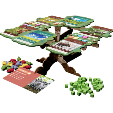 Boite de Earth - Règne Animal - Arbre 3D