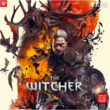 Boite de Puzzle - The Witcher Monsters - 1000 pièces