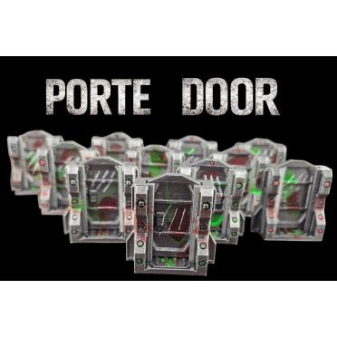 Boite de Kit de portes peintes compatible avec la gamme Nemesis