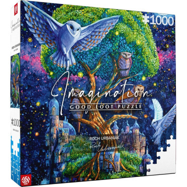 Boite de Puzzle - Roch Urbaniak - Owl Island - 1000 pièces