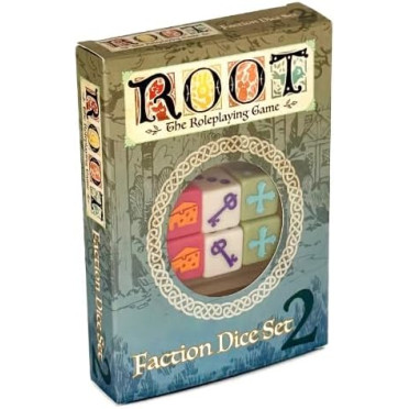 Boite de Root: The Roleplaying Game - Ruins & Expeditions - Faction Dice Set 2