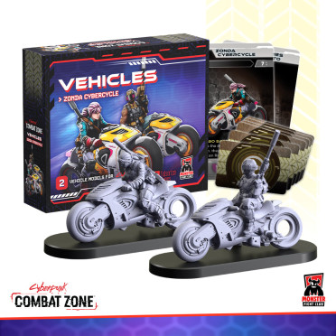 Boite de Cyberpunk Red - Combat Zone : Zonda Cybercycle