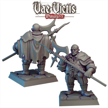 Boite de Vae Victis - Humains - Mercenaire Hache