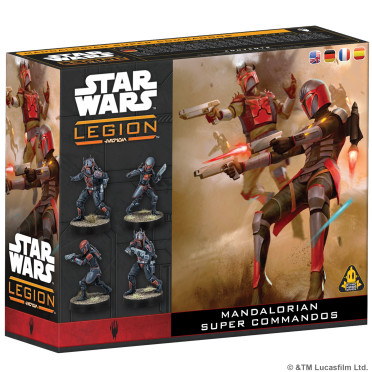 Boite de Star Wars: Légion - Mandalorian Super Commandos - Occasion