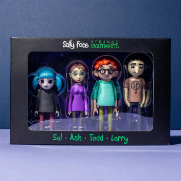 Boite de Sally Face Strange Nightmares - 4 Figure Pack