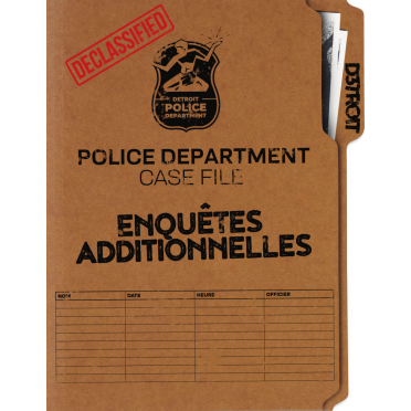 Boite de D3TROIT - Enquêtes Additionnelles