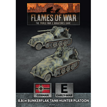Boite de Flames of War - Blitzkrieg - 8.8cm Bunkerflak Tank-hunter Platoon