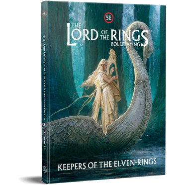 Boite de The Lord of the Rings Roleplaying 5E - Keepers of the Elven-Rings - Occasion