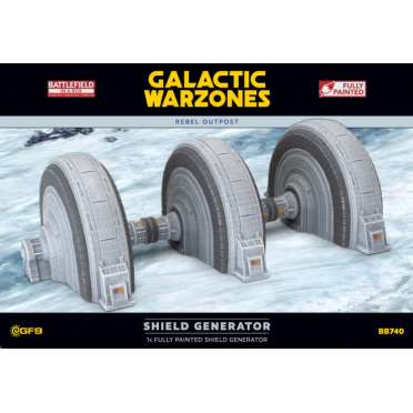 Boite de Galactic Warzones - Rebel Outpost Shield Generator